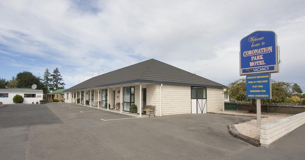 Coronation Park Motels Ashburton Exterior foto