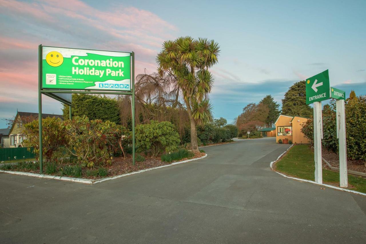 Coronation Park Motels Ashburton Exterior foto